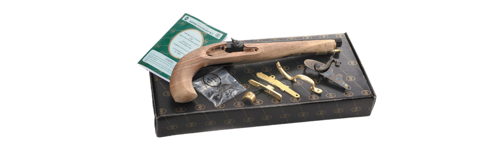 Kentucky percussion model pistol kit