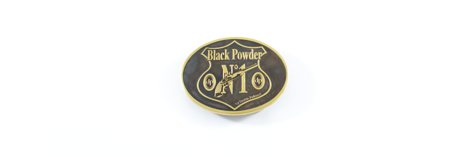 "Black Powder n. 1" buckle