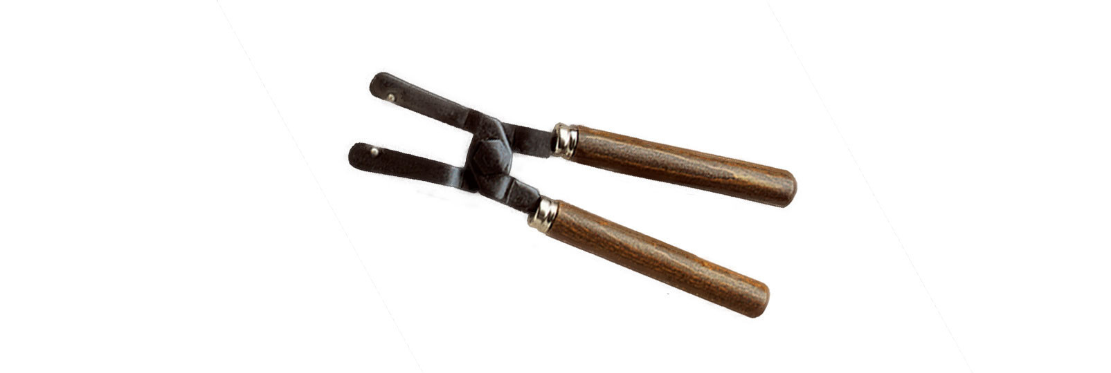 Wooden handles for bullet moulds steel block