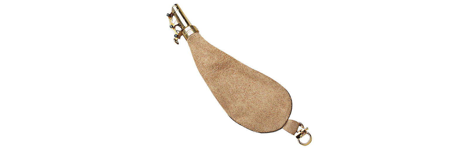 English shot pouch of soft leather