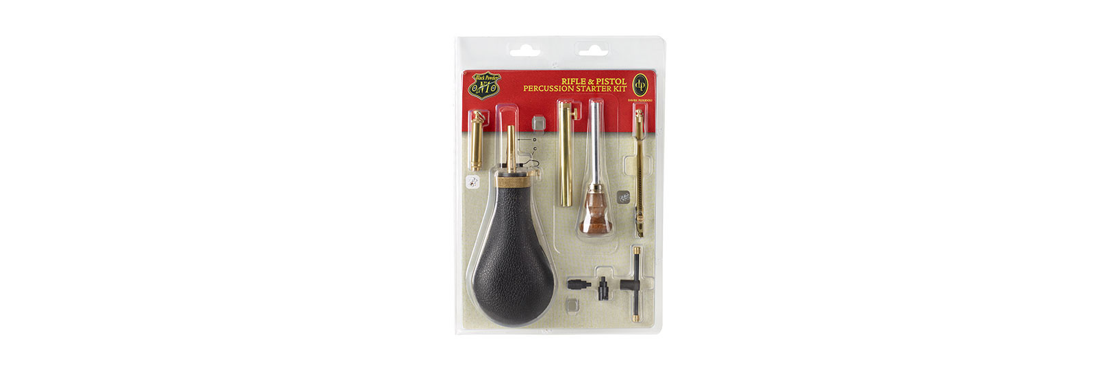 Rifle & pistol black percussion starter kit