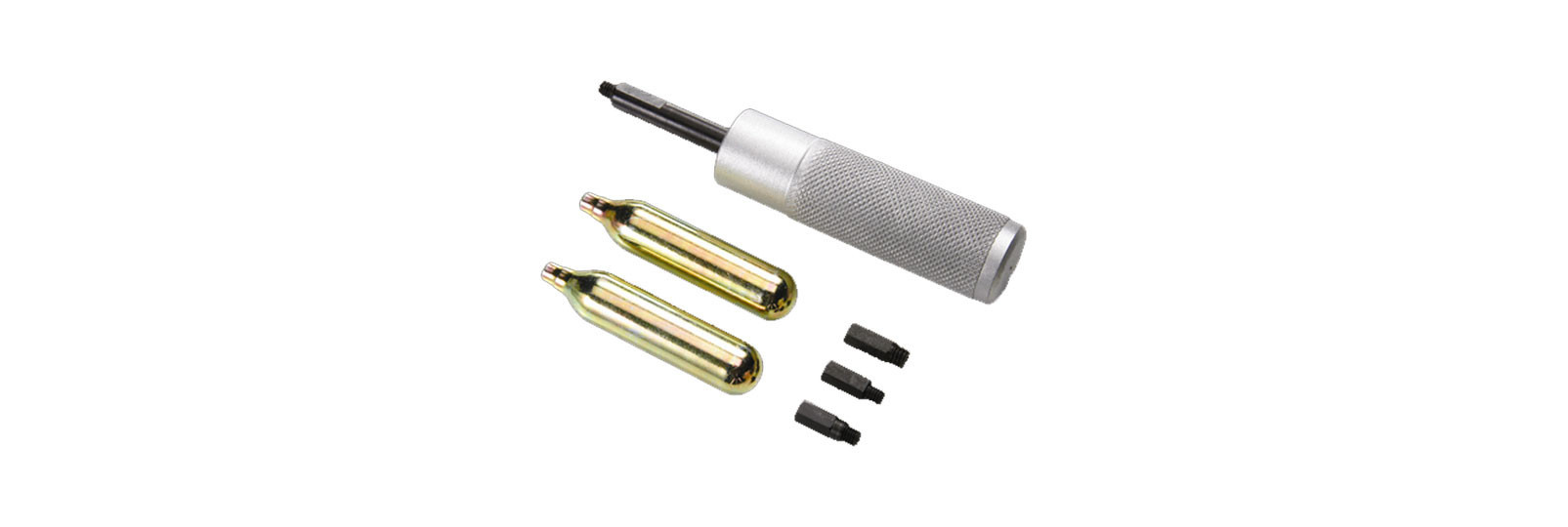 Fast bullets puller with CO2 gas bottles