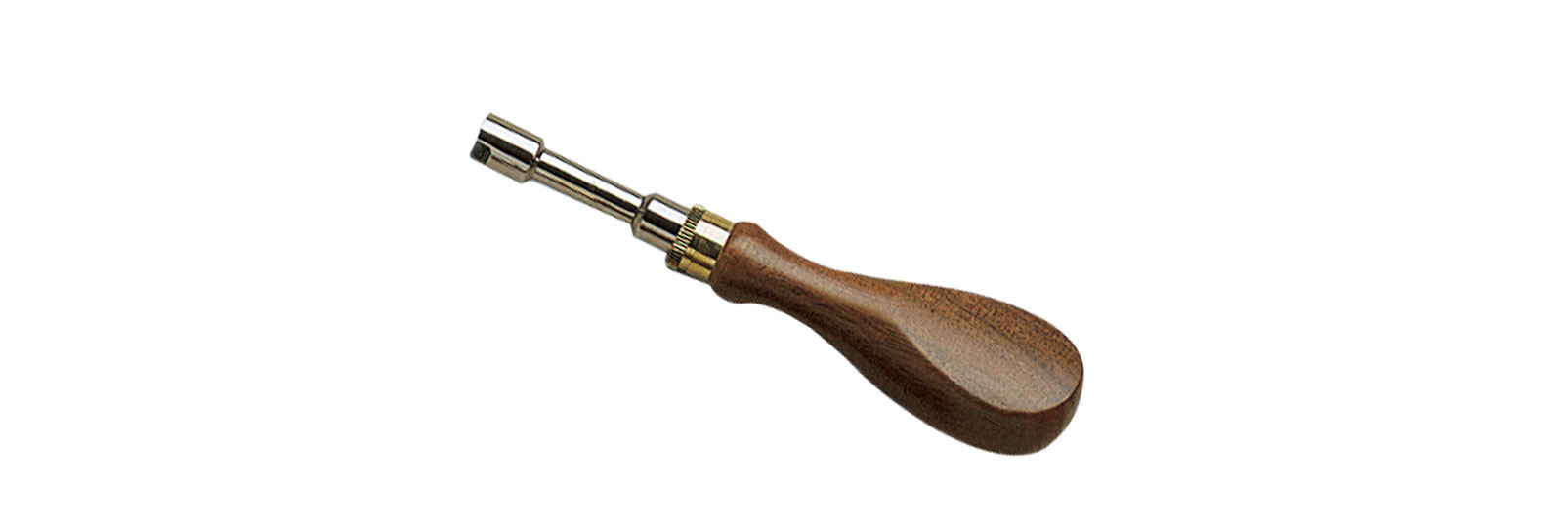 Nipple wrench for revolver with wooden handle