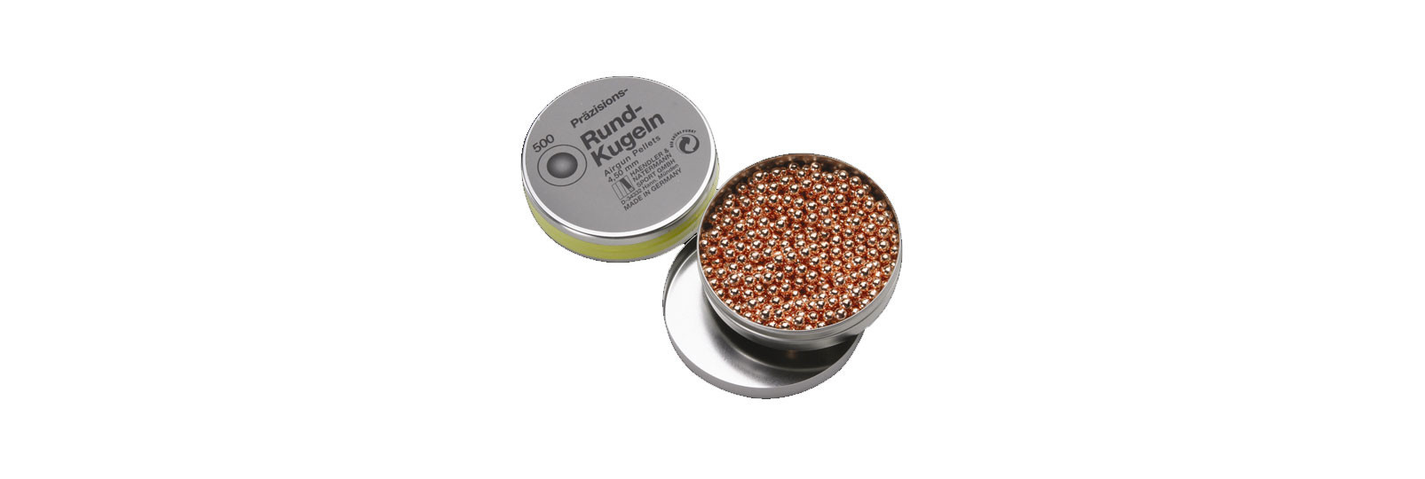 500 copper pellets box 4,3 mm