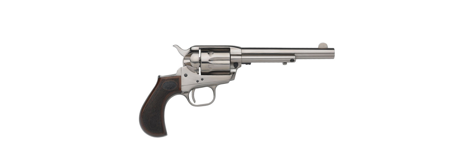 Doc Holliday Revolver nickel 4,2"
